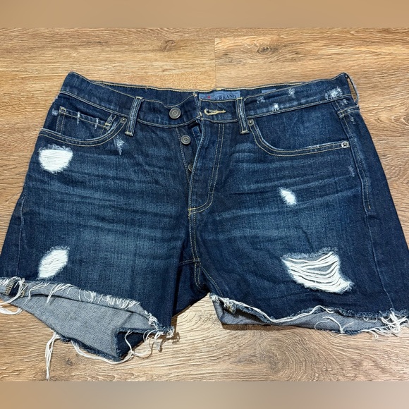 Lucky Brand Pants - Lucky Brand Distressed Denim Boyfriend Shorts